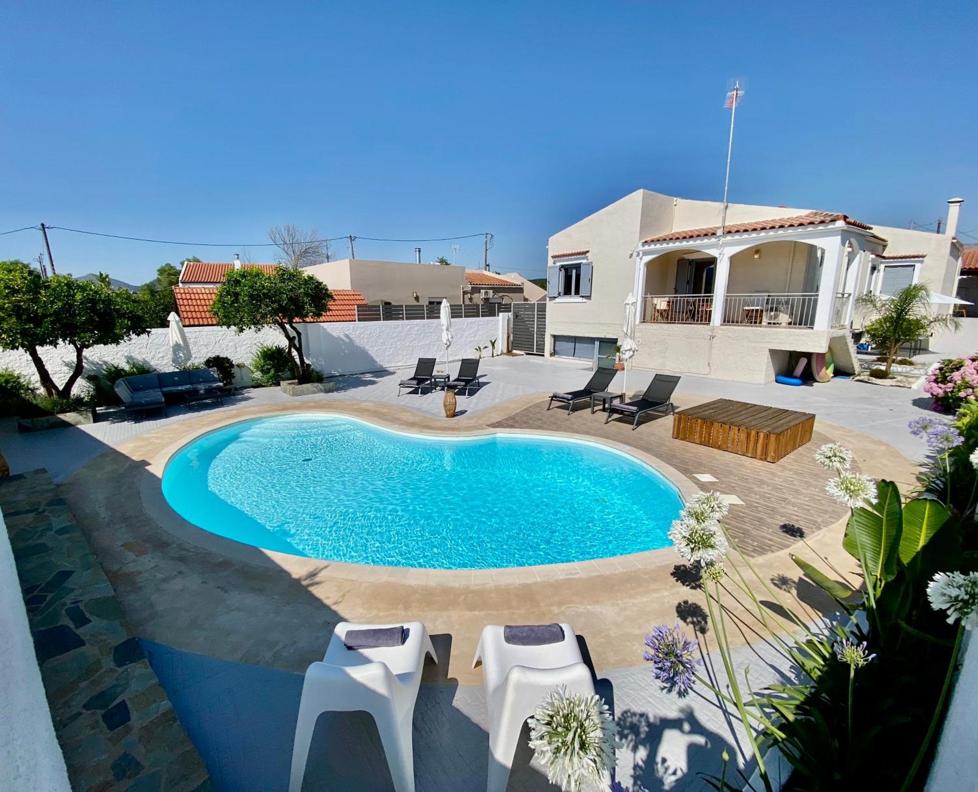 Villa Elena - Private Villa In The Heart Of Nature Chania  Zewnętrze zdjęcie